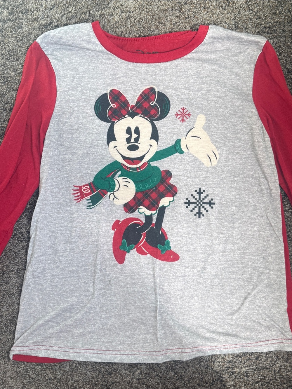 Vintage Disney top pajamas Christmas